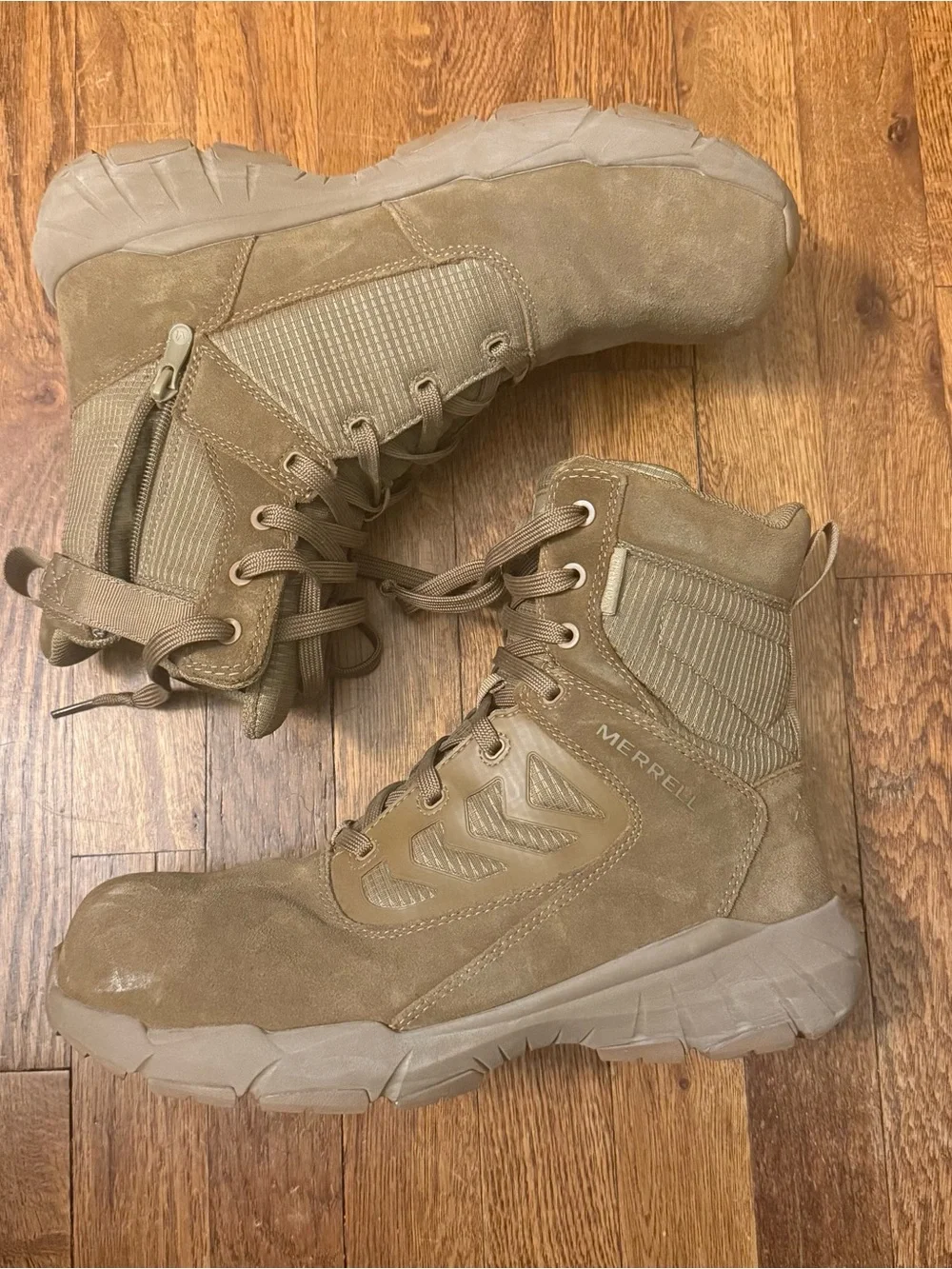 Merrell Men's Tactical Boots in Tan